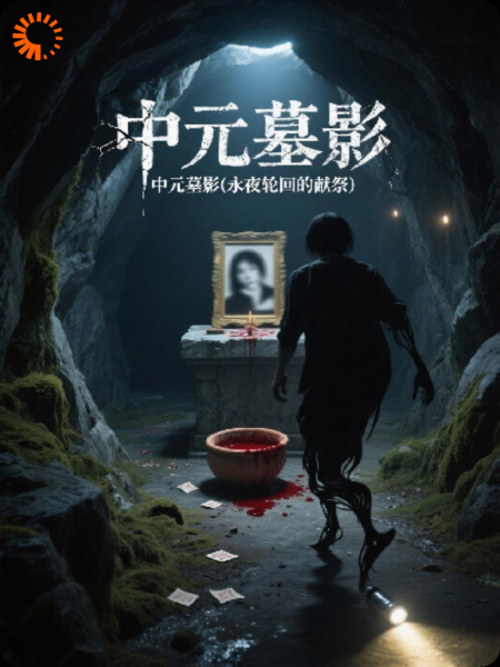 中元墓影