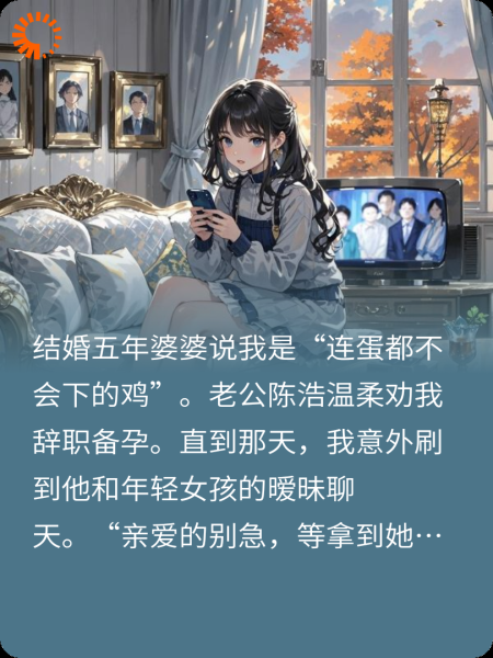 婆婆骂我瘟鸡？我让她倾家荡产！