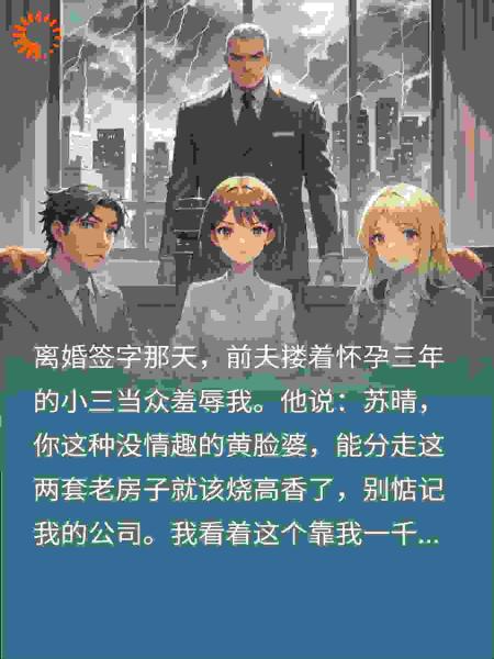 前夫带小三来羞辱？我反手撤资让他公司破产，他崩溃了