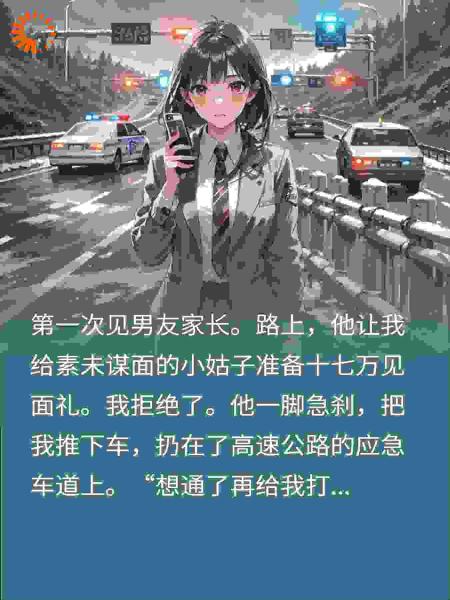 拒付17万见面礼被甩高速，反手报警车被盗，渣男傻眼