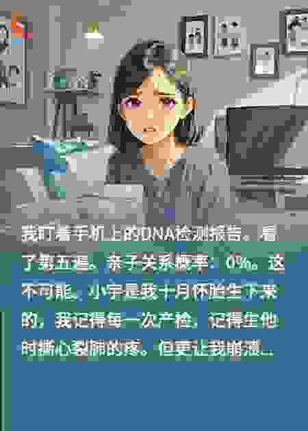 养了十年的儿子不是我的，DNA显示是婆婆和邻居的