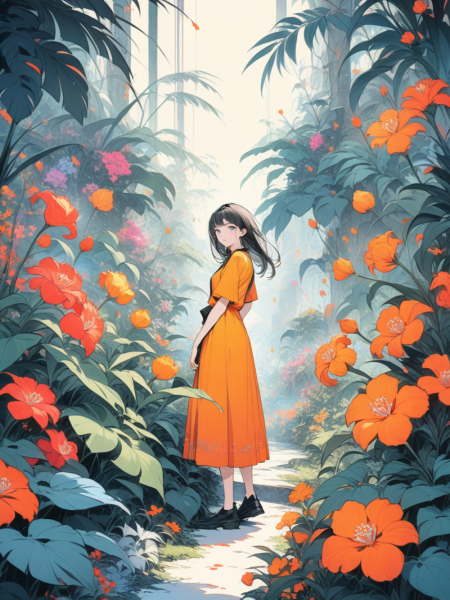她如花在野