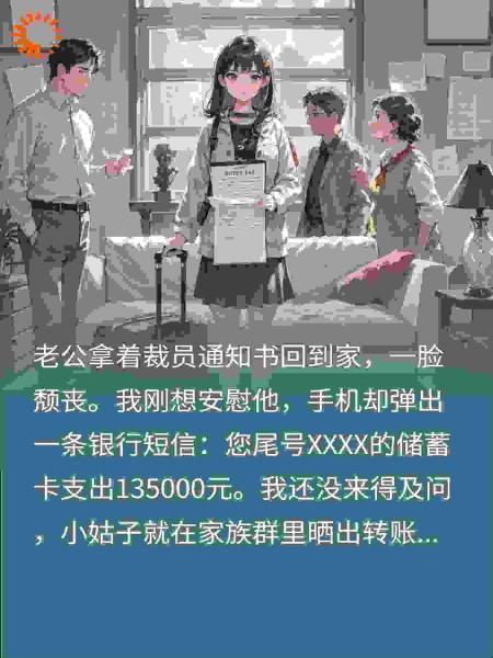 失业老公掏空家底给小姑买房，我甩离婚协议，全家慌了