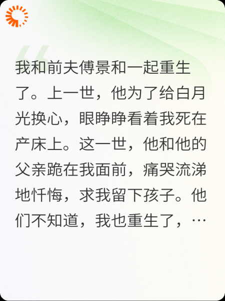 赌上龙凤胎，我让前夫全家陪葬