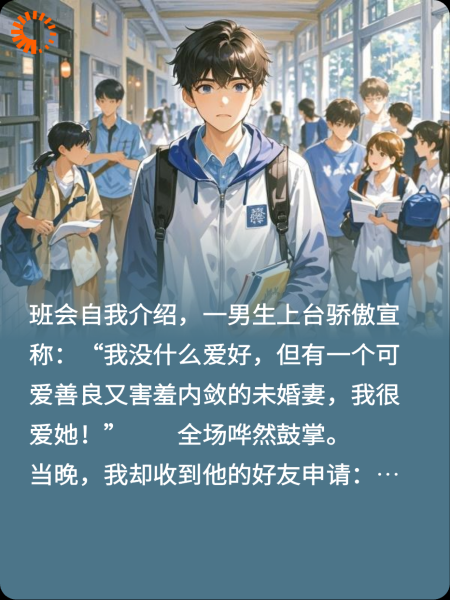 男同学白天说有未婚妻，晚上却加我微信
