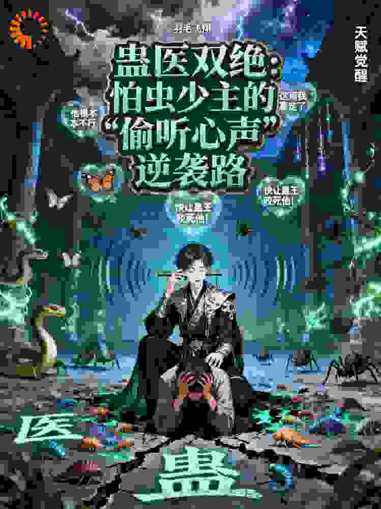蛊医双绝：怕虫少主的“偷听心声”逆袭路
