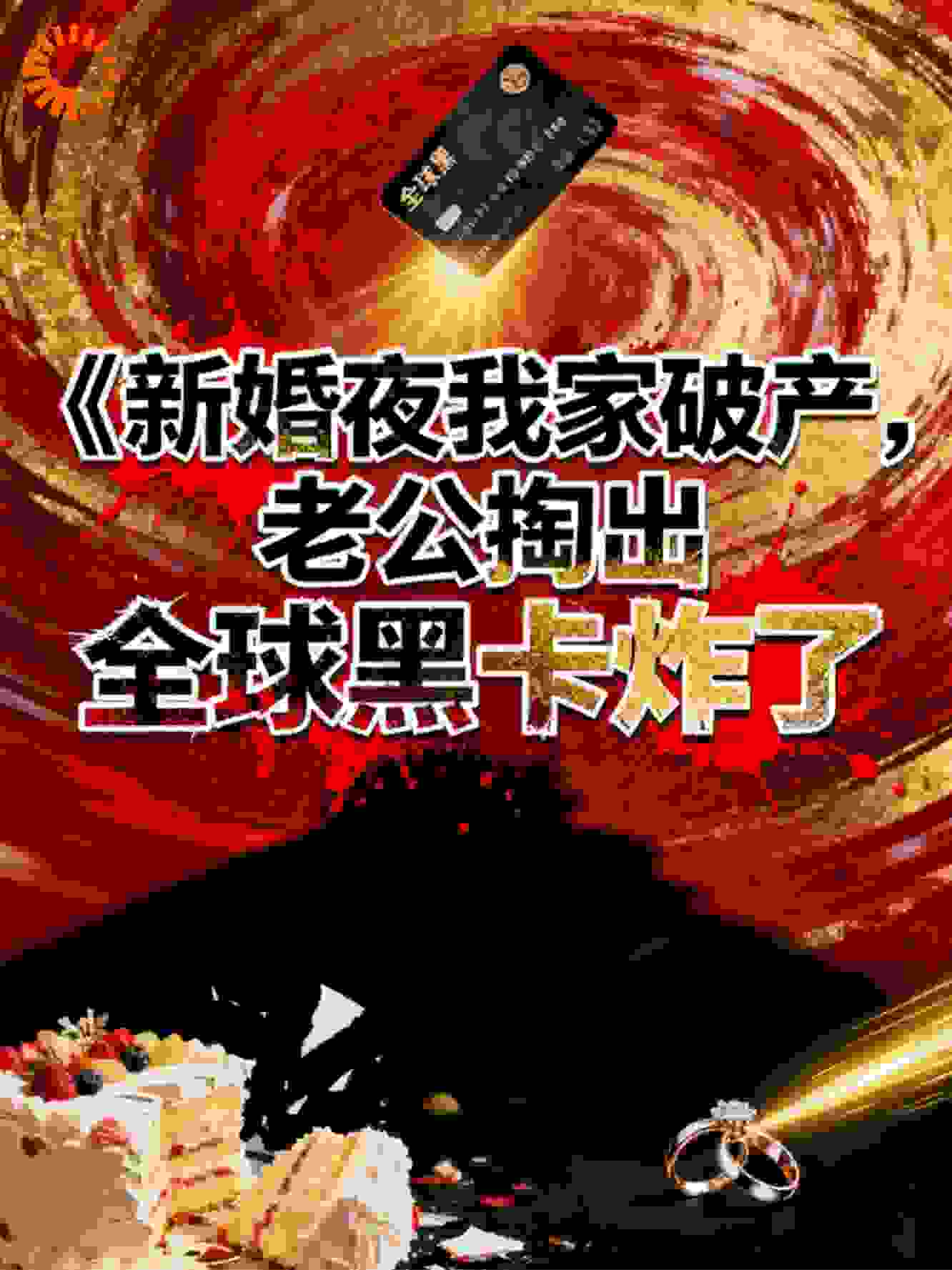 《新婚夜我家破产，老公掏出全球黑卡炸了》