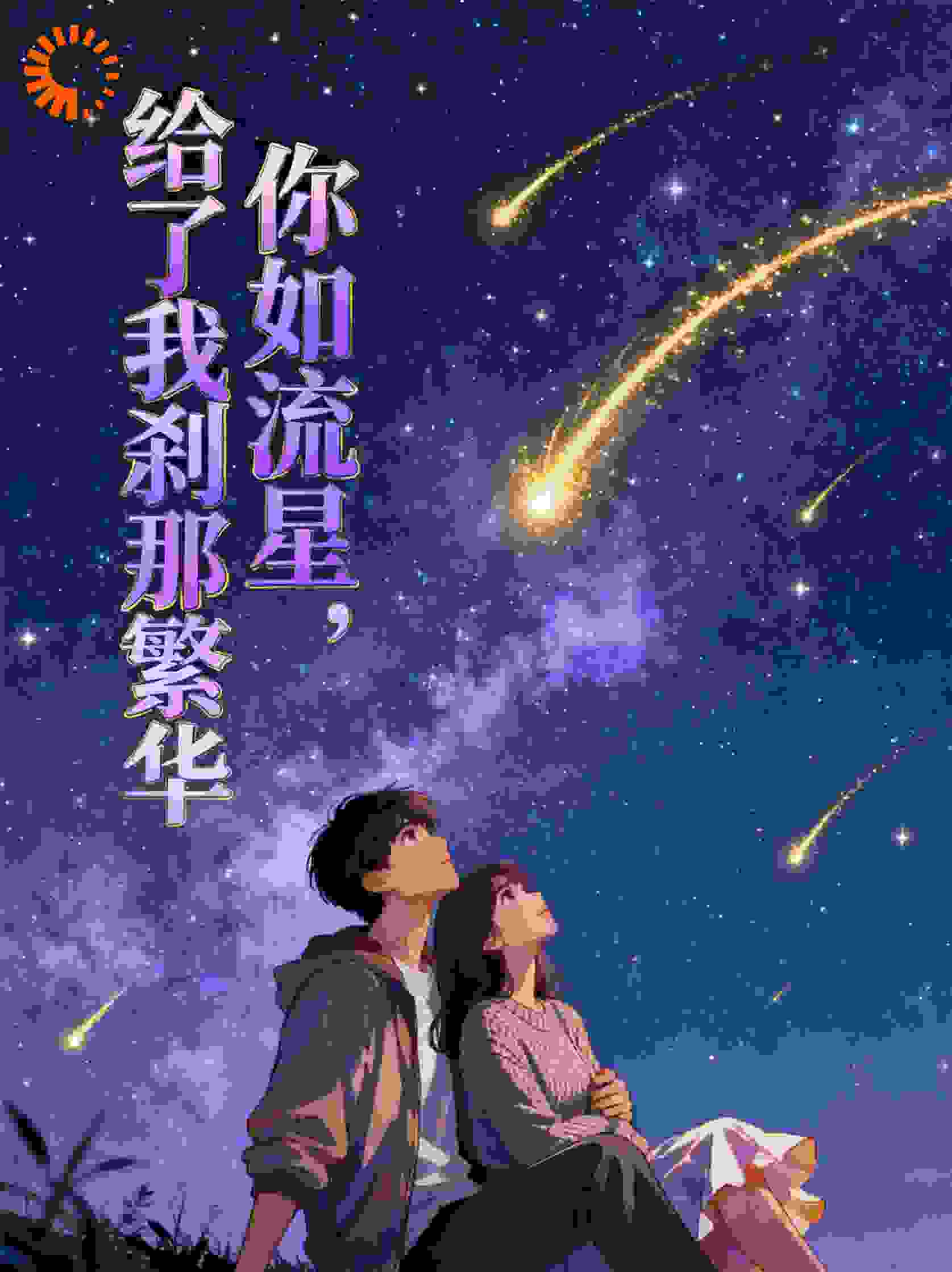 你如流星，给了我刹那繁华