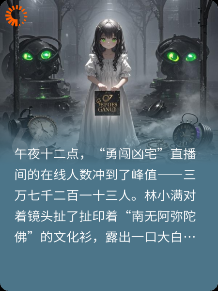 直播撞鬼？我反手把厉鬼整成喜剧人