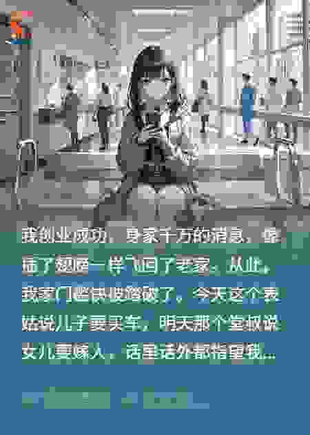 亲戚道德绑架让我出钱，我反手把他们都告上了法庭