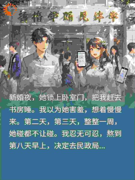 新婚七天未碰，刚要散伙，老婆一句话我瞬间慌了