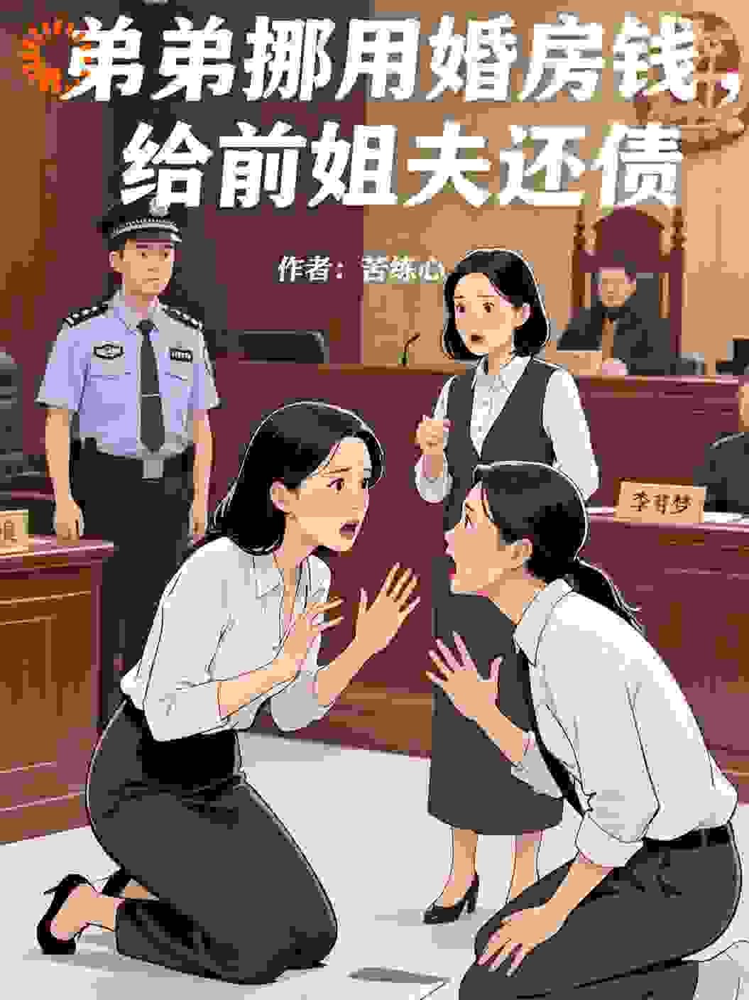 弟弟挪用婚房钱，给前姐夫还债