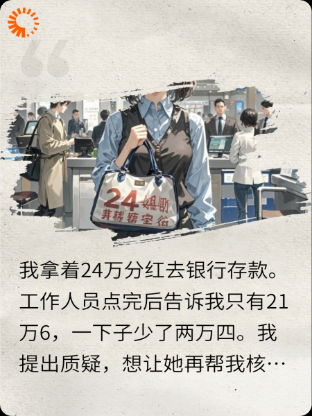整治嚣张银行柜姐