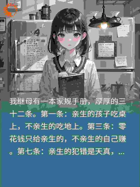 重生后我用继母的家规养了她六年，她崩溃了