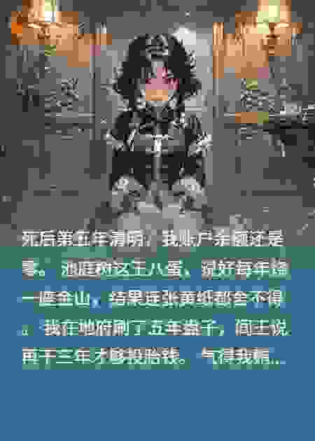 渣男三年不烧纸，诈尸要债！