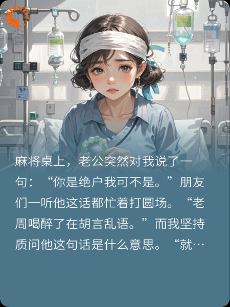 夫妻二十年，老公骂我是绝户