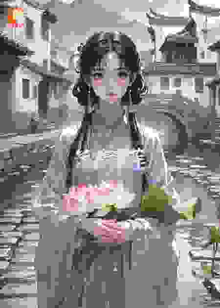 莲花并蒂