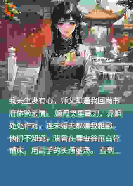 养废的蛊王归家，侯门全员火葬场