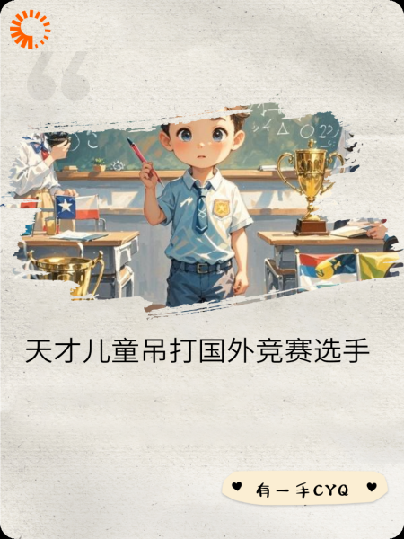 6岁天才儿童吊打国外竞赛选手
