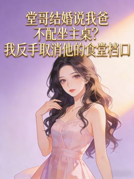 堂哥结婚说我爸不配坐主桌？我反手取消他的食堂档口