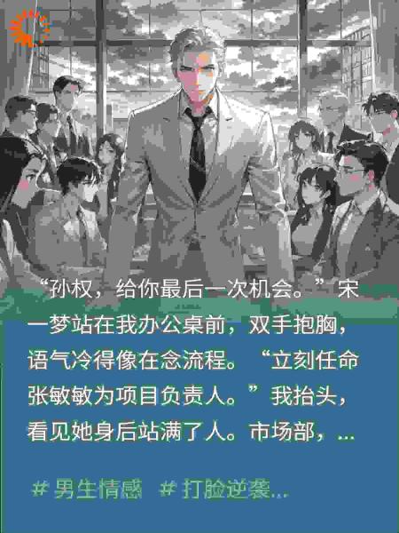 为白月光上位，妻子带着骨干逼我低头，我当场同意辞职