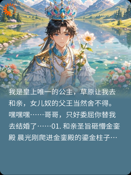 公主要和亲？哥，你替我嫁了吧