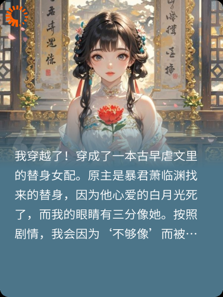 穿成替身后发现我才是白月光