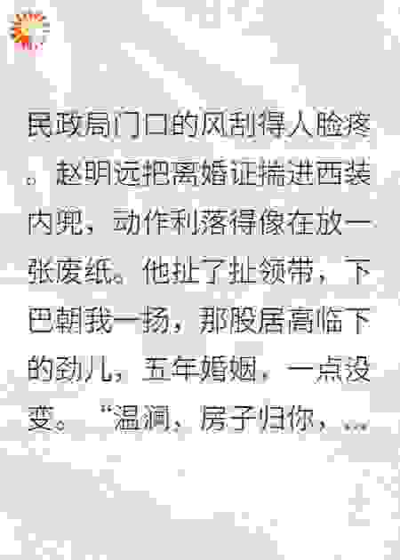 离婚后前夫成前夫哥？我嫁他商业克星！