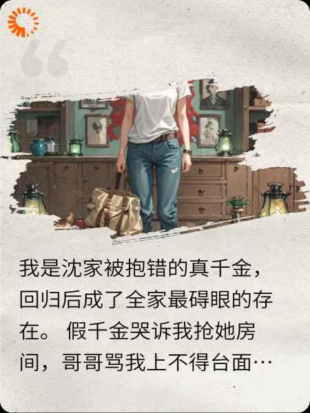 全家拿我祭天换富贵？