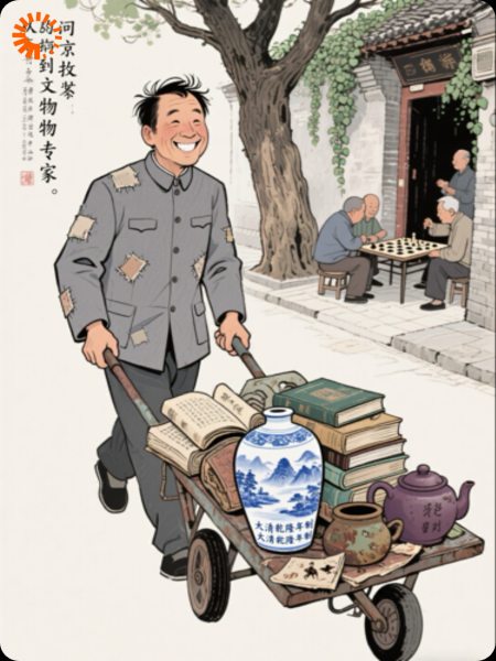 收破烂收成文物专家