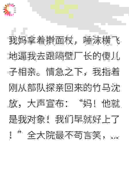 八零军婚：错把冰山军官当同志