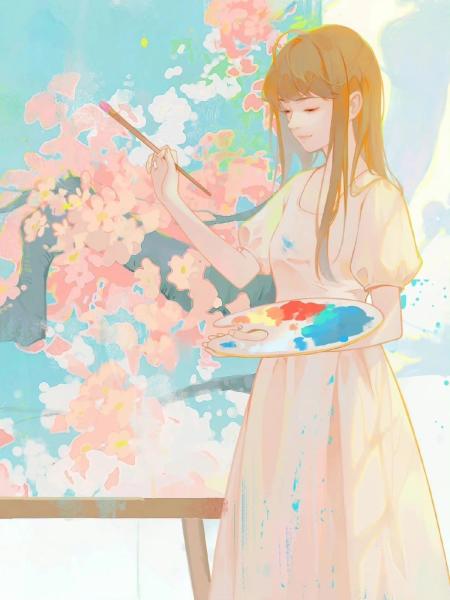 谁的笔下爱意流淌