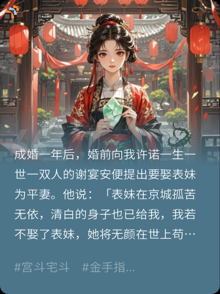 弹幕教我从「根」上解决夫君不忠