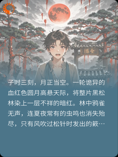 血月孤坟：三十年怨灵索命，镇魂镜碎往生路