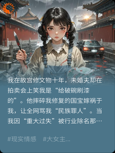 碎瓷藏刀：我在故宫直播鉴渣男