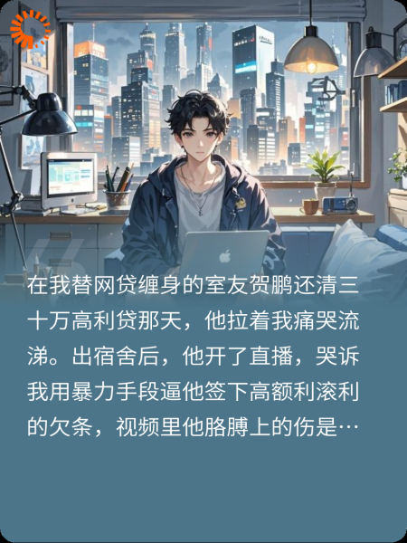 帮室友还清债务，他却网暴我