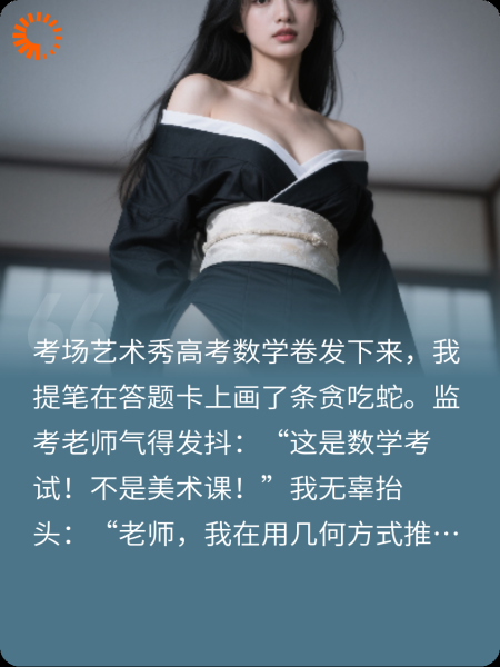 高考？给本公主拿来吧你！